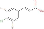 4-Chloro-3,5-difluorocinnamic acid
