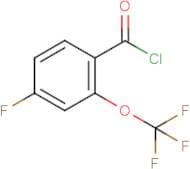 4-Fluoro-2-(trifluoromethoxy)benzoyl chloride