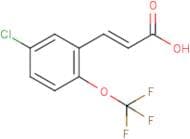 5-Chloro-2-(trifluoromethoxy)cinnamic acid