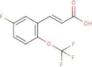 5-Fluoro-2-(trifluoromethoxy)cinnamic acid