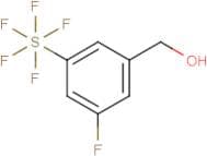3-Fluoro-5-(pentafluorosulphur)benzyl alcohol