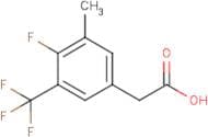 4-Fluoro-3-methyl-5-(trifluoromethyl)phenylacetic acid