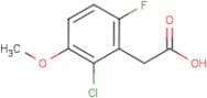 2-Chloro-6-fluoro-3-methoxyphenylacetic acid