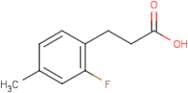 3-(2-Fluoro-4-methylphenyl)propionic acid
