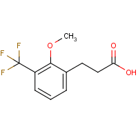 3-[2-Methoxy-3-(trifluoromethyl)phenyl]propionic acid