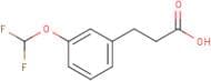 3-[3-(Difluoromethoxy)phenyl]propionic acid