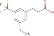 3-[3-Methoxy-5-(trifluoromethyl)phenyl]propionic acid
