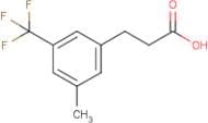3-[3-Methyl-5-(trifluoromethyl)phenyl]propionic acid