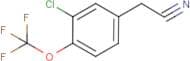 3-Chloro-4-(trifluoromethoxy)phenylacetonitrile