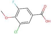 3-Chloro-5-fluoro-4-methoxybenzoic acid