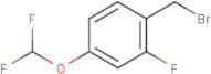 4-(Difluoromethoxy)-2-fluorobenzyl bromide