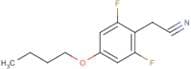 4-Butoxy-2,6-difluorophenylacetonitrile