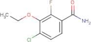 4-Chloro-3-ethoxy-2-fluorobenzamide