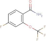 4-Fluoro-2-(trifluoromethoxy)benzamide