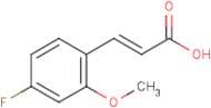 4-Fluoro-2-methoxycinnamic acid