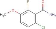 6-Chloro-2-fluoro-3-methoxybenzamide