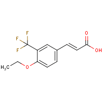 4-Ethoxy-3-(trifluoromethyl)cinnamic acid