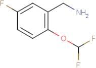 2-(Difluoromethoxy)-5-fluorobenzylamine