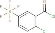 2-Chloro-5-(pentafluorosulfur)benzoyl chloride