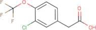 3-Chloro-4-(trifluoromethoxy)phenylacetic acid