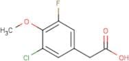 3-Chloro-5-fluoro-4-methoxyphenylacetic acid