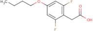 4-Butoxy-2,6-difluorophenylacetic acid