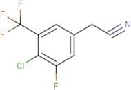 4-Chloro-3-fluoro-5-(trifluoromethyl)phenylacetonitrile