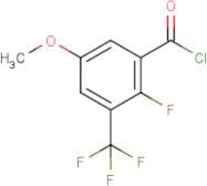 2-Fluoro-5-methoxy-3-(trifluoromethyl)benzoyl chloride