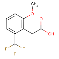 2-Methoxy-6-(trifluoromethyl)phenylacetic acid