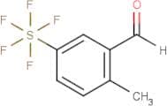 2-Methyl-5-(pentafluorosulfur)benzaldehyde