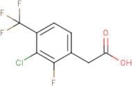 3-Chloro-2-fluoro-4-(trifluoromethyl)phenylacetic acid