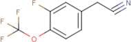 3-Fluoro-4-(trifluoromethoxy)phenylacetonitrile