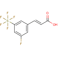 3-Fluoro-5-(pentafluorosulfur)cinnamic acid