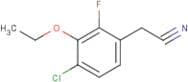 4-Chloro-3-ethoxy-2-fluorophenylacetonitrile