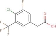 4-Chloro-3-fluoro-5-(trifluoromethyl)phenylacetic acid