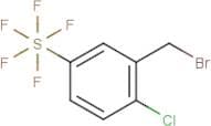 2-Chloro-5-(pentafluorosulfur)benzyl bromide