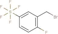2-Fluoro-5-(pentafluorosulfur)benzyl bromide
