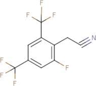 2-Fluoro-4,6-bis(trifluoromethyl)phenylacetonitrile