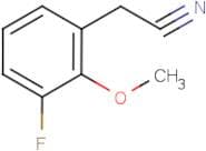 3-Fluoro-2-methoxyphenylacetonitrile