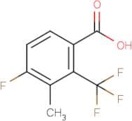 4-Fluoro-3-methyl-2-(trifluoromethyl)benzoic acid