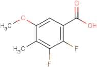 2,3-Difluoro-5-methoxy-4-methylbenzoic acid