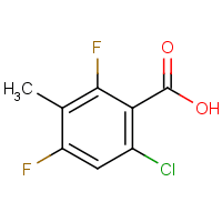 6-Chloro-2,4-difluoro-3-methylbenzoic acid
