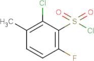 2-Chloro-6-fluoro-3-methylbenzenesulfonyl chloride