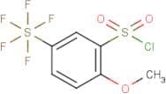 2-Methoxy-5-(pentafluorosulfur)benzenesulfonyl chloride