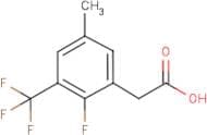 2-Fluoro-5-methyl-3-(trifluoromethyl)phenylacetic acid