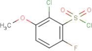 2-Chloro-6-fluoro-3-methoxybenzenesulfonyl chloride