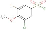 3-Chloro-5-fluoro-4-methoxybenzenesulfonyl chloride