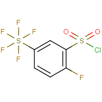 2-Fluoro-5-(pentafluorosulfur)benzenesulfonyl chloride