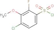 4-Chloro-2-fluoro-3-methoxybenzenesulfonyl chloride