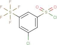 3-Chloro-5-(pentafluorosulfur)benzenesulfonyl chloride